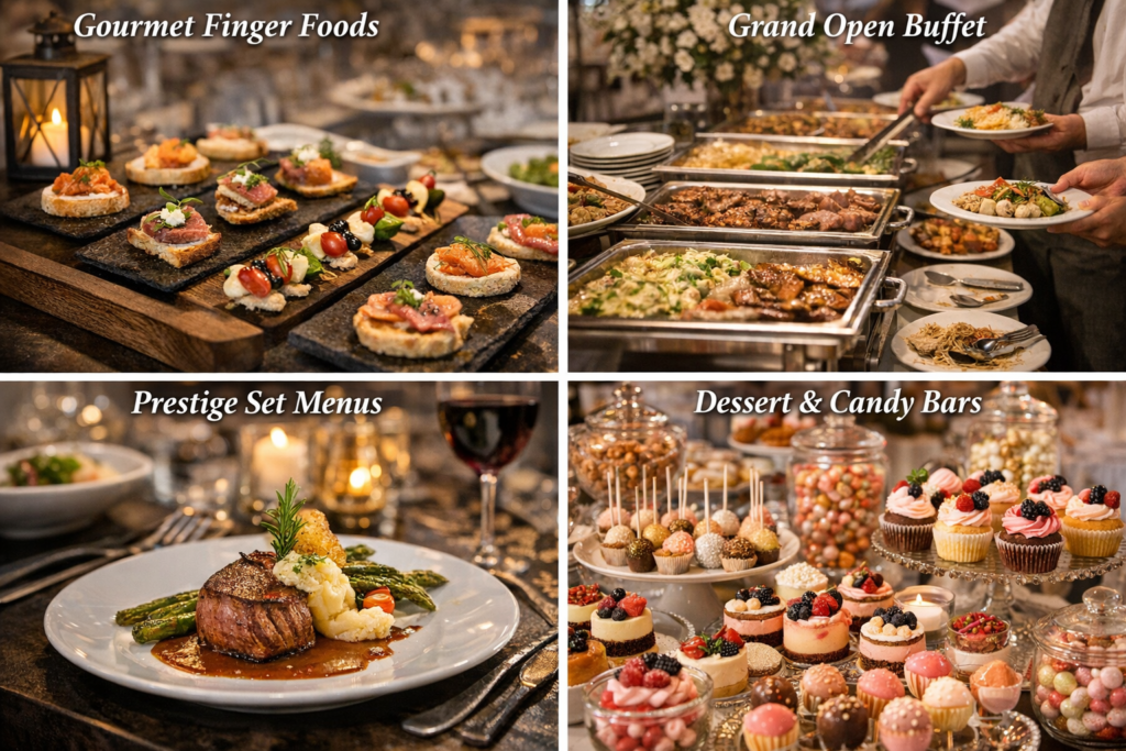 5. Catering & Finger Food: Culinary Excellence Meets Creativity
