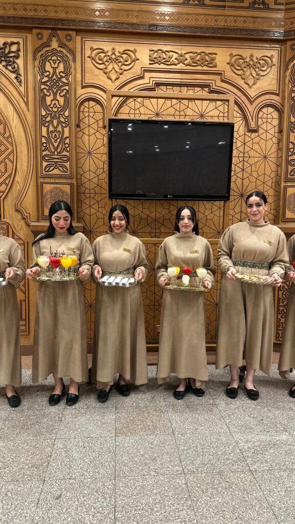 Hospitality Services in egypt الضيافه الفاخرة ل بيرفيوم بار ل تجهيز حفلات الفلل والحدائق في مصر 2026